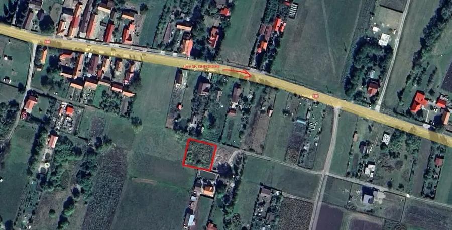 Teren de 900 mp, în Vâlcele