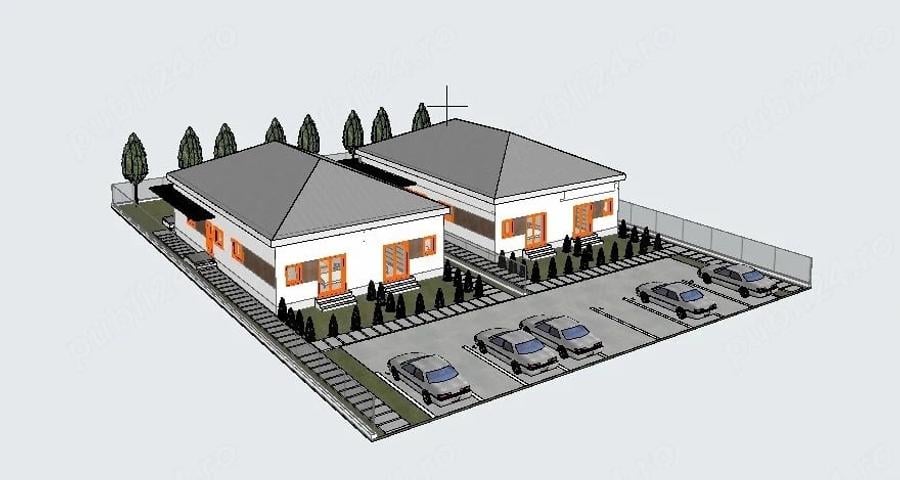 Casă cu 3 camere cu Teren 315 Mp în Exterior Vest
