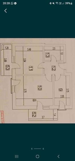 Proprietar Vand apartament 2 camere, parter inalt + Loc de Parcare + Centrala Proprie - 3