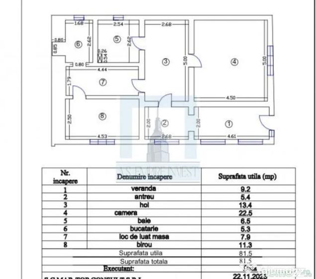 Apartament 3 camere,82 mp utili, la casa, singur in curte... - Brasov (Brasov) - 7