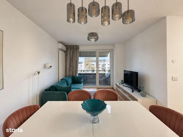 Apartament cu 2 camere decomandat în Noua