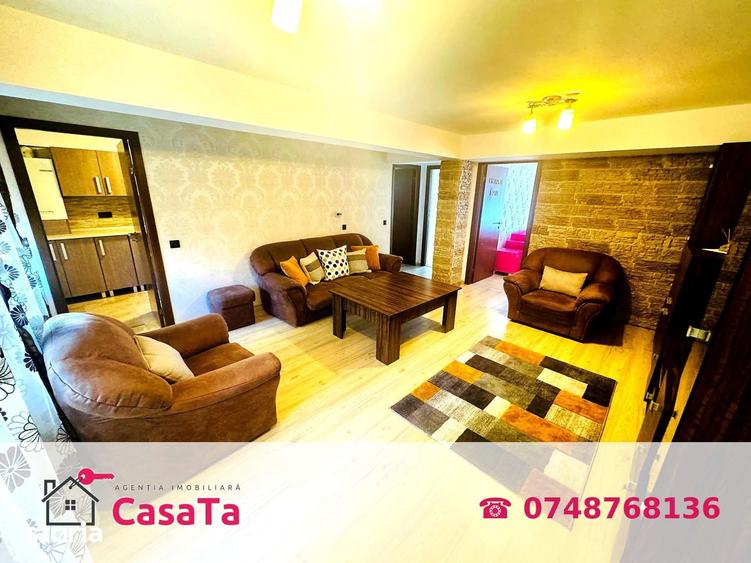 Apartament cu 3 camere decomandat în Central