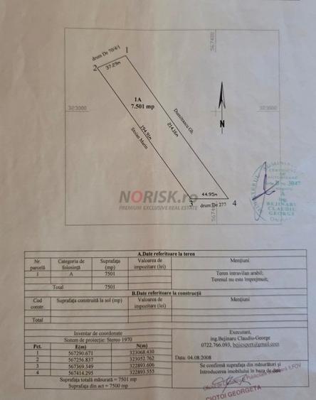 Teren Construcții intravilan de 2500 mp, în Ciorogârla