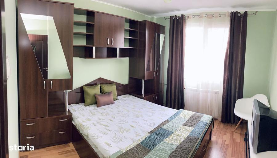 Apartament cu 3 camere decomandat, mobilat în Titan