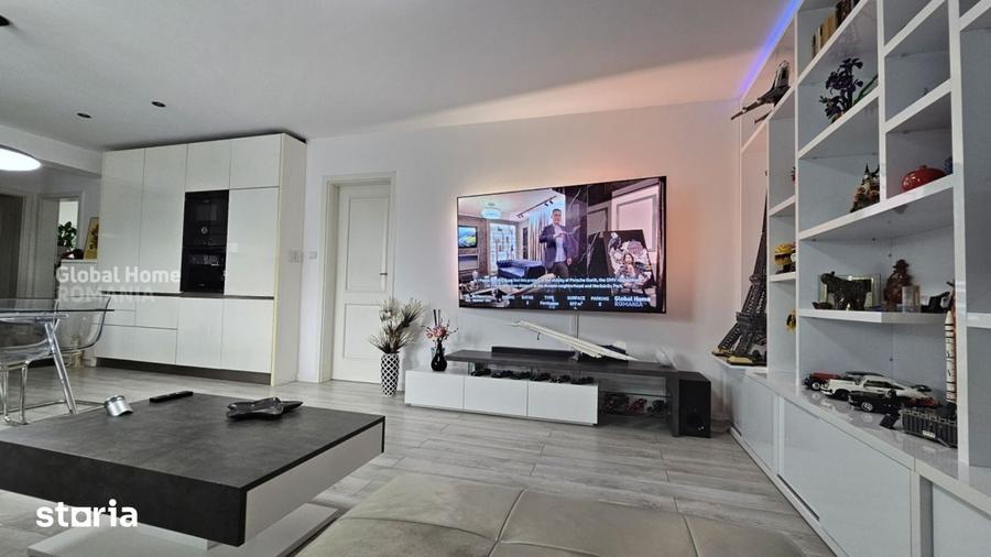Apartament cu 3 camere, mobilat în Giulești