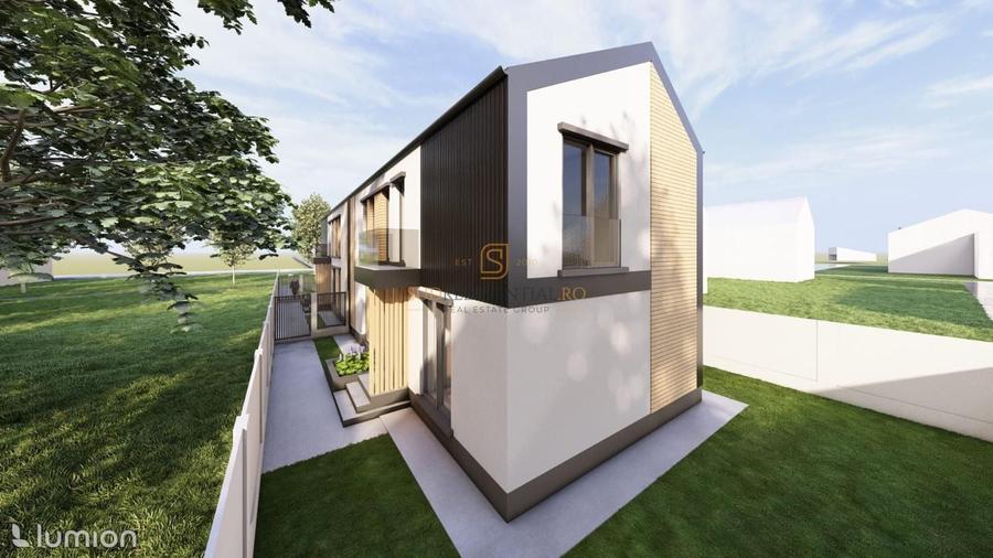 Duplex cu 5 camere cu Canalizare în Central
