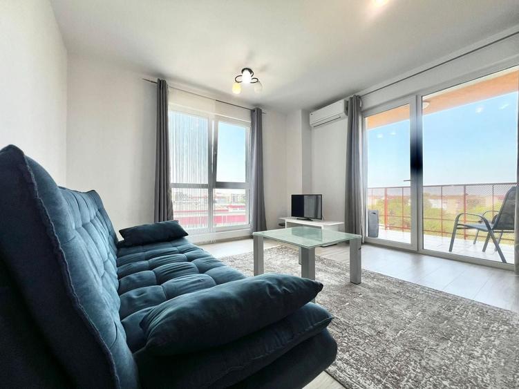 Apartament cu 2 camere semidecomandat, mobilat în Buziașului