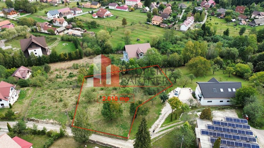 Teren Construcții intravilan de 2618 mp, în Bran