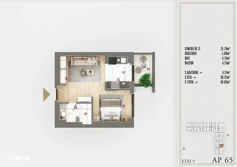 Studio Sector 3 | Finisaje de Calitate | Finalizare Decembrie 2025 - 2