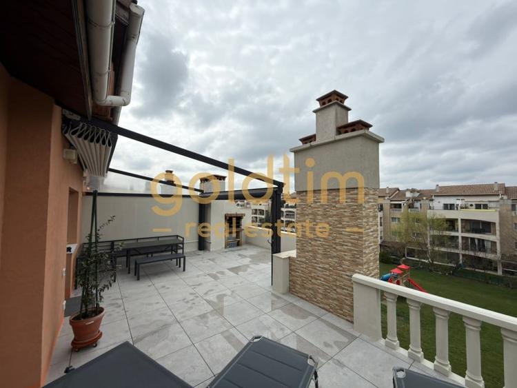 Apartament cu 3 camere decomandat, mobilat în Pipera