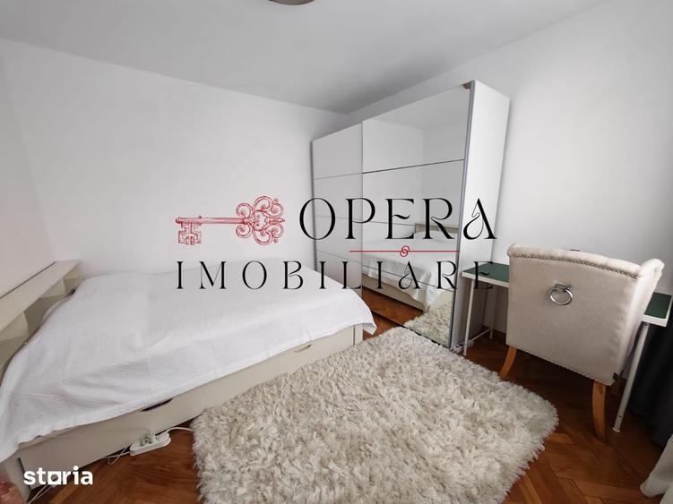 Apartament cu 3 camere nedecomandat în Podu Roș