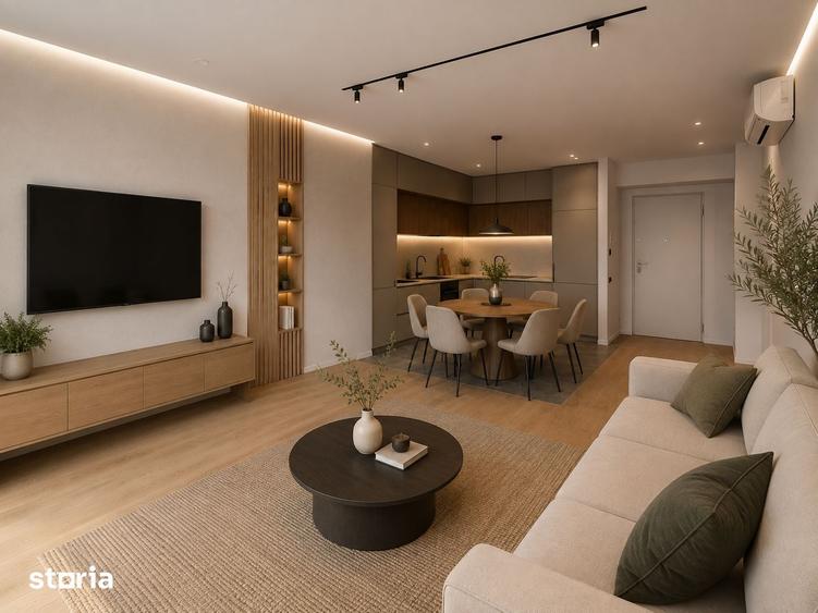Apartament cu 2 camere în Andronache