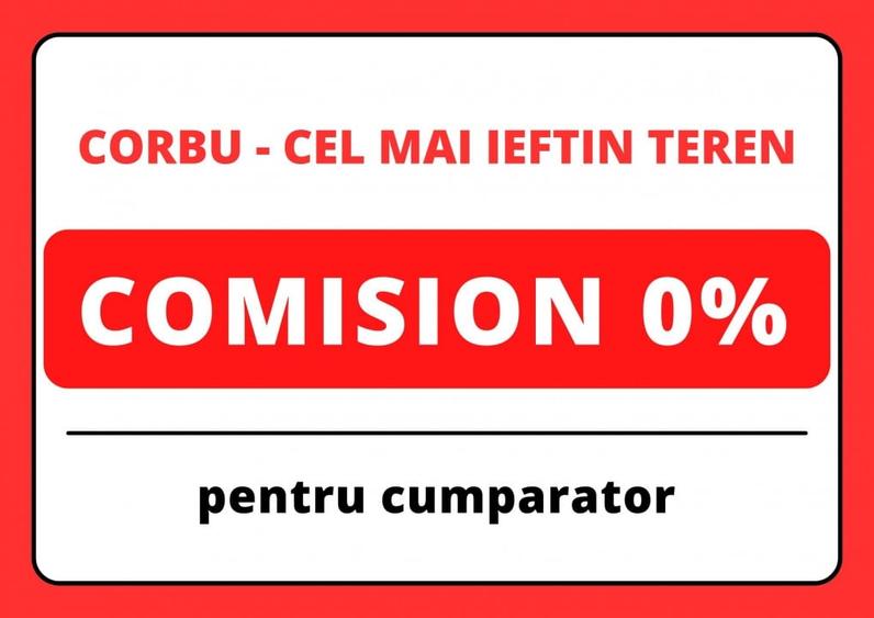 Teren Construcții extravilan de 5000 mp, în Corbu
