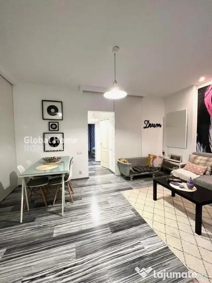 Apartament cu 2 camere semidecomandat în Calea Victoriei