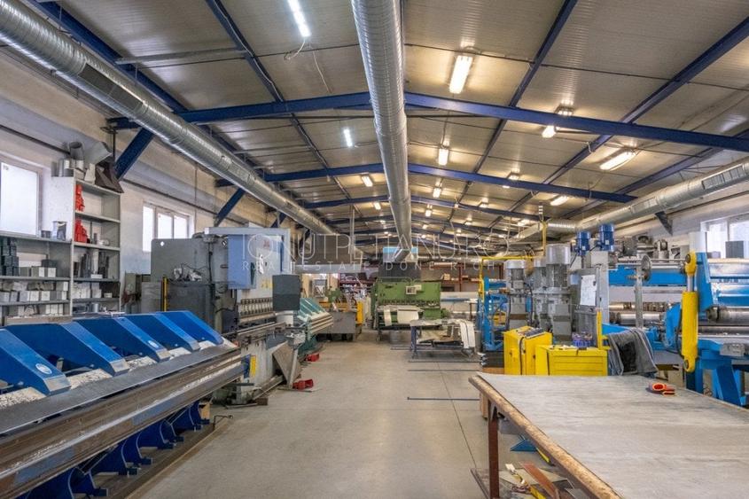 Spațiu industrial, de 1,200 mp, în Exterior Nord