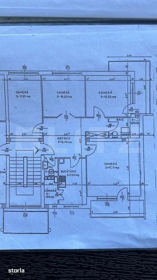 Apartament 4 camere decomandat, etaj intermediar, Splaiul Crisanei - 13