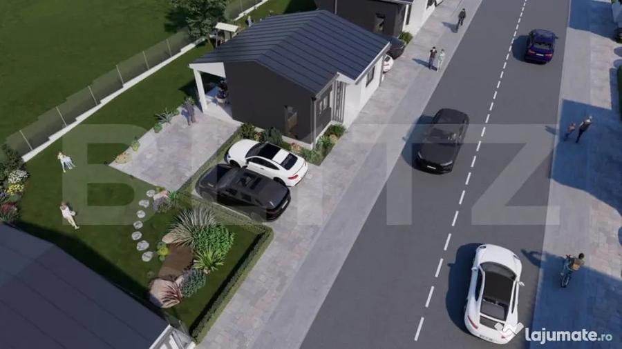 Casă cu 3 camere cu Teren 500 Mp în Viile Satu Mare