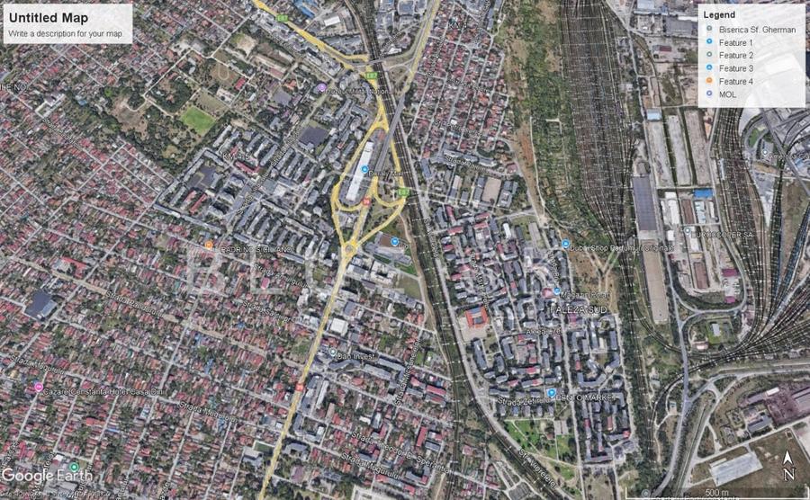 Teren Construcții intravilan de 2114 mp, în Km 4-5