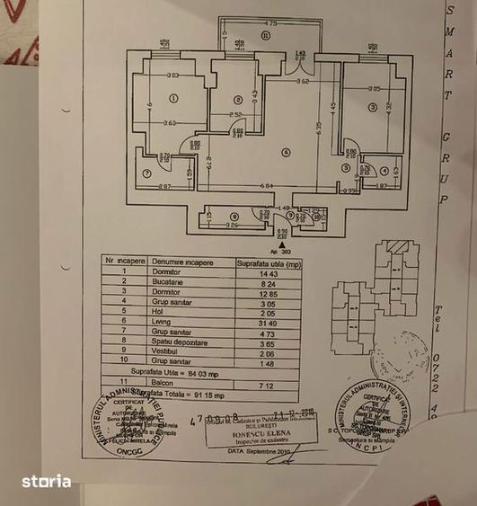 Apartament de vanzare 3 camere, Upground, direct proprietar - 7