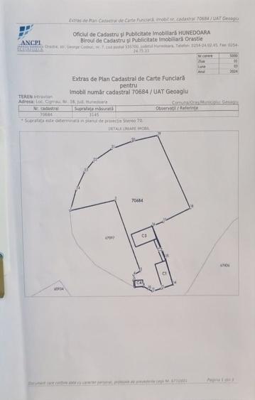 Casă cu 3 camere în Central