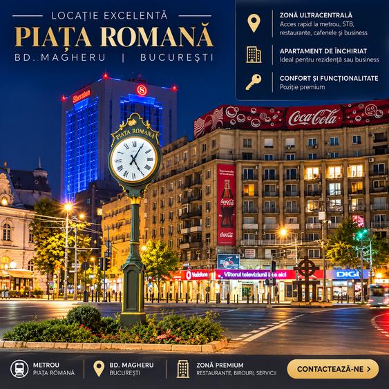 Garsonieră decomandată în Magheru