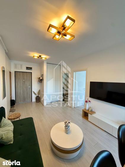 Apartament cu 2 camere, mobilat în Torontalului