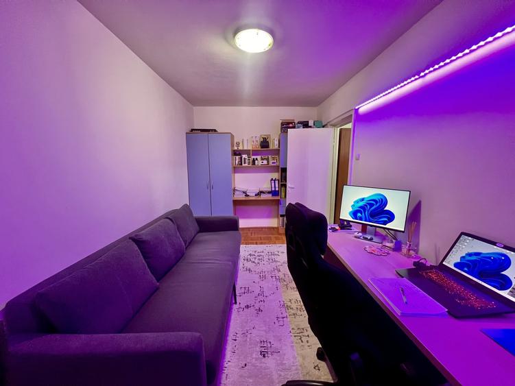 Apartament cu 3 camere decomandat, mobilat în Girocului