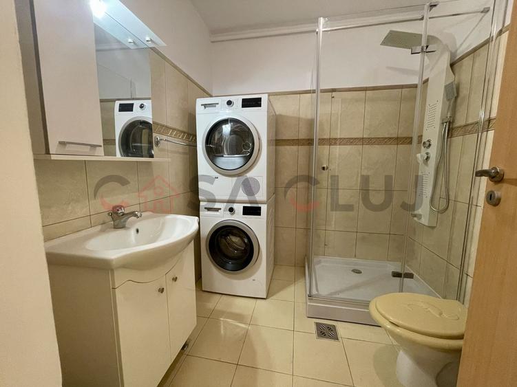 Apartament cu 2 camere semidecomandat, mobilat în Borhanci