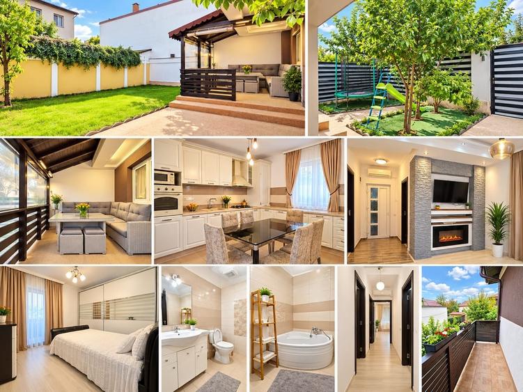 Duplex cu 4 camere cu Teren 120 Mp în Chiajna