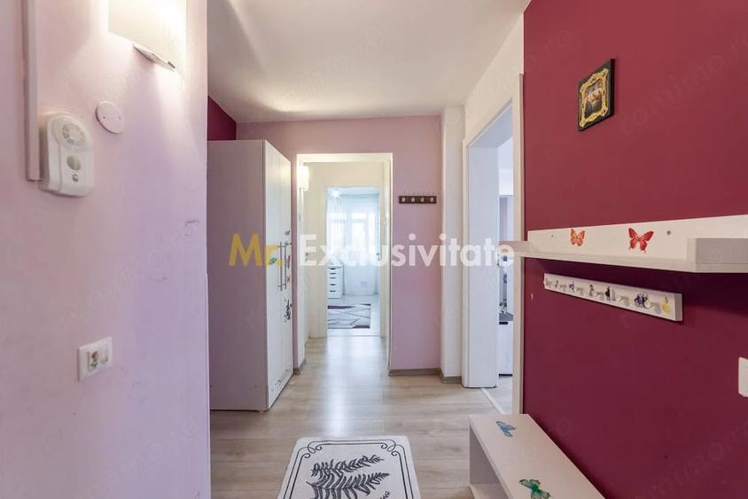 Apartament cu 3 camere semidecomandat în Est