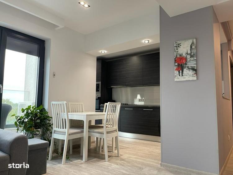 Apartament cu 2 camere, mobilat în Sisești