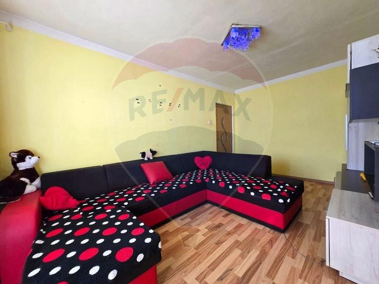 Apartament cu 2 camere semidecomandat, mobilat în Cetății