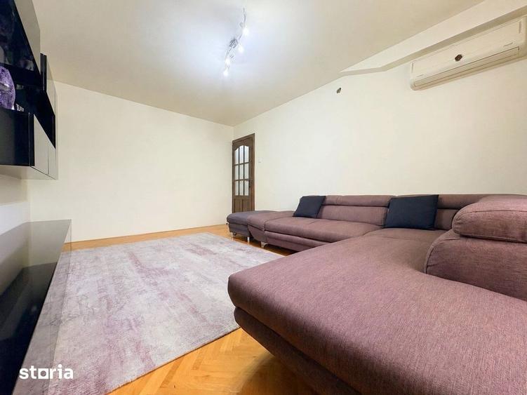 Apartament cu 3 camere decomandat, mobilat în Lunei
