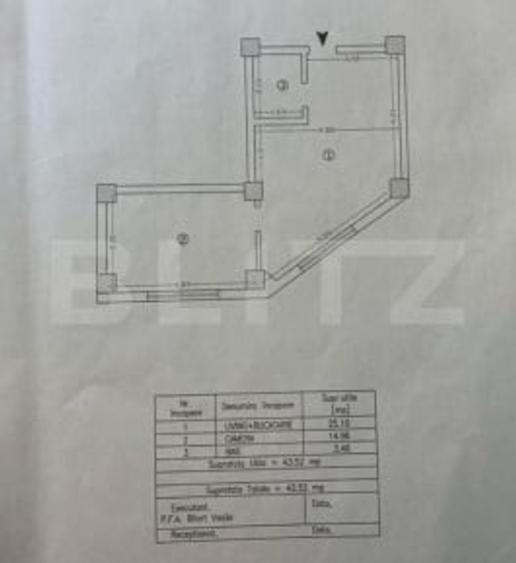 Apartament cu 2 camere semidecomandat, mobilat în Copou