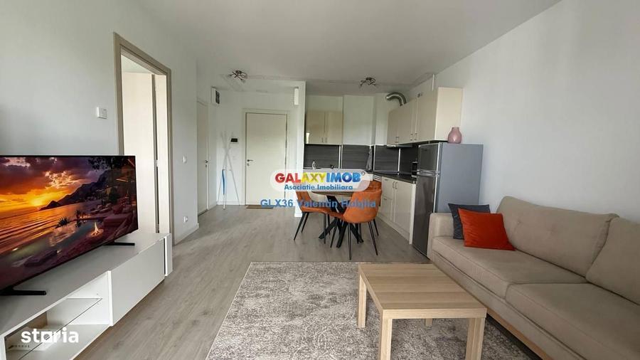 Apartament cu 2 camere, mobilat în Băneasa