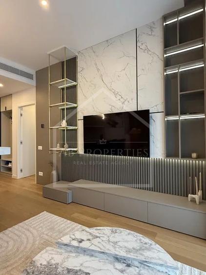 Apartament cu 2 camere semidecomandat, mobilat în Barbu Văcărescu