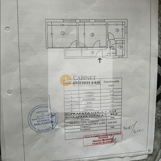 Apartament cu 2 camere semidecomandat, mobilat în Sala Palatului