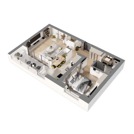 Apartament cu 2 camere, mobilat în Chitila