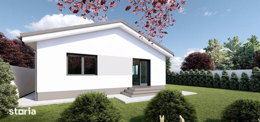 Casă cu 3 camere cu Teren 500 Mp în Toboliu