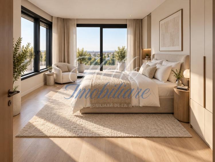 Penthouse cu 5 camere semidecomandat în Florești