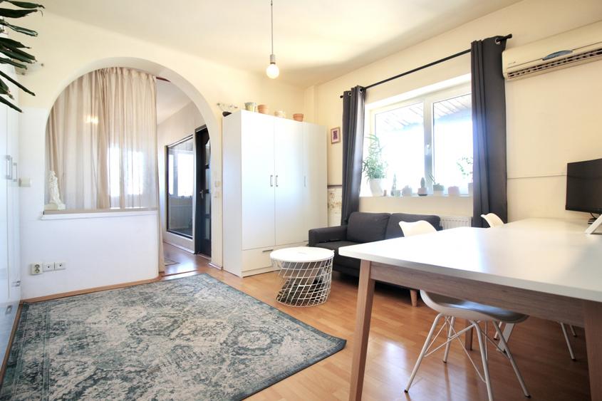 Apartament cu 2 camere decomandat, mobilat în Dorobanți
