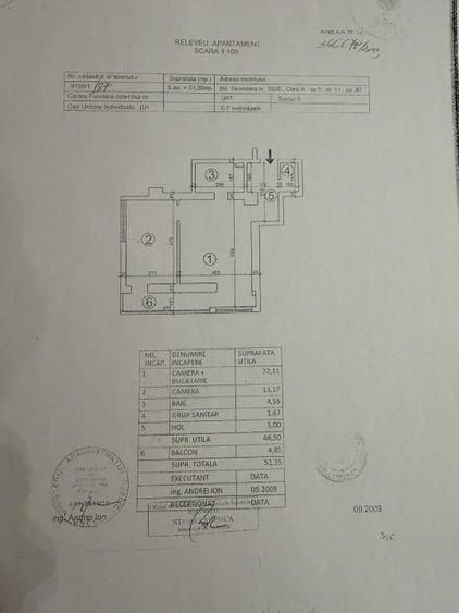 Apartament cu 2 camere decomandat, mobilat în Drumul Taberei
