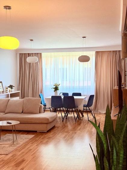 Apartament cu 4 camere decomandat, mobilat în Băneasa — fotografia 3