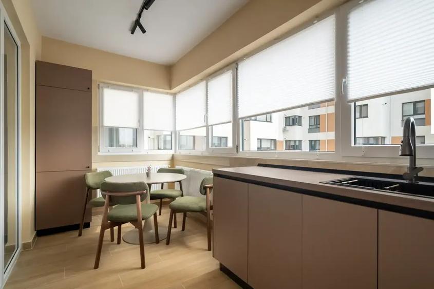 Apartament cu 2 camere semidecomandat, mobilat în Progresul