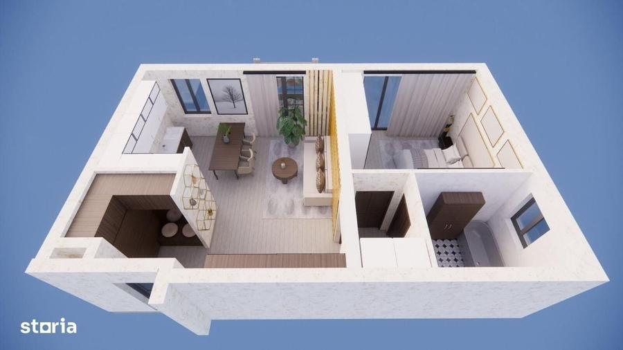 Apartament cu 2 camere în Freidorf