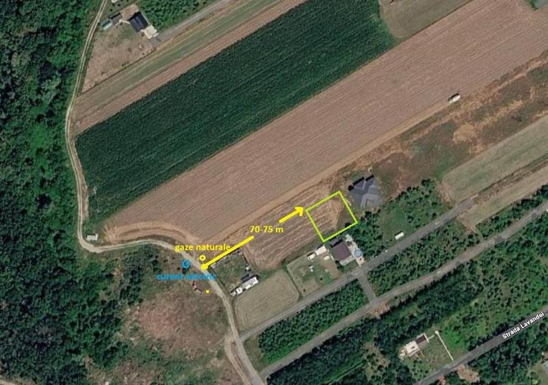 Teren agricol intravilan de 794 mp, în Domnești