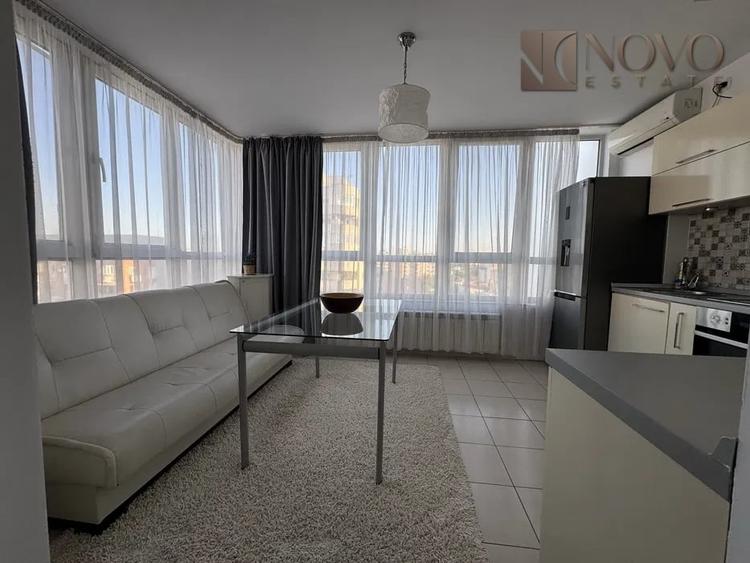 Apartament cu 2 camere semidecomandat, mobilat în Calea Călărașilor