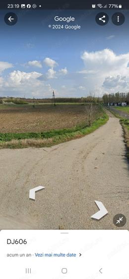 Teren de 7500 mp, în Cernele