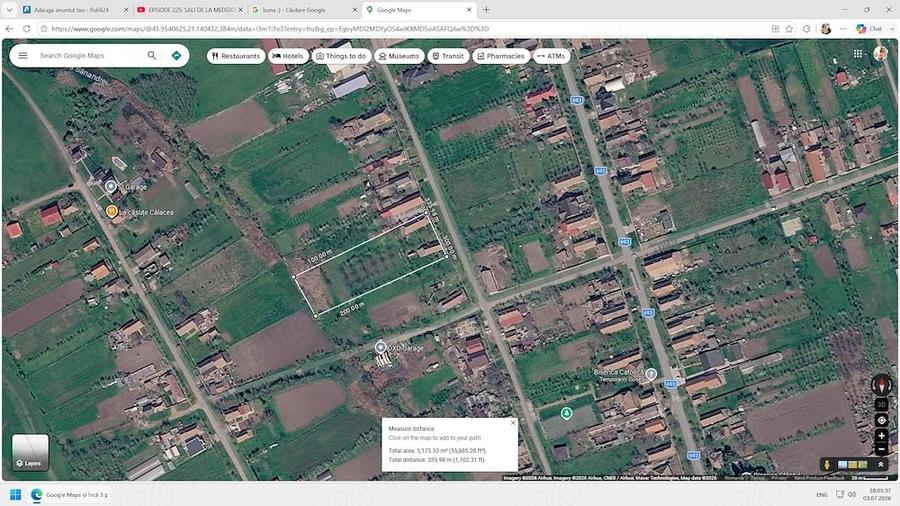 Casă cu Teren 5095 Mp în Călacea