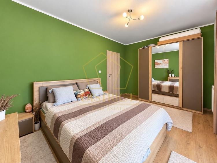 Apartament cu 3 camere semidecomandat, mobilat în Giroc